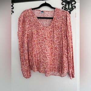 Floral Pink Women's Top